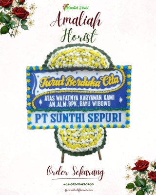 Papan Bunga Duka di Ix Korong