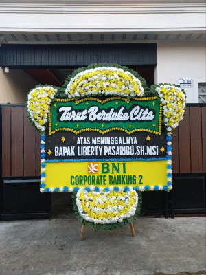 Papan Bunga Duka di Ix Korong