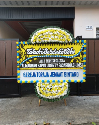 Papan Bunga Duka di Ix Korong