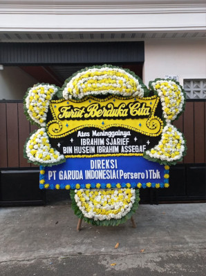 Papan Bunga Duka di Ix Korong