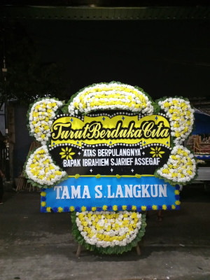 Papan Bunga Duka di Ix Korong