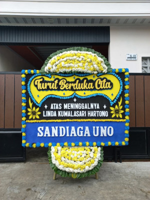 Papan Bunga Duka di Ix Korong